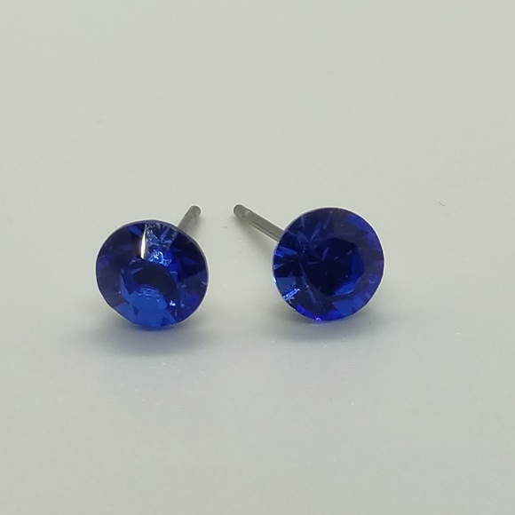 Swarovski Elements Stud Earrings - Picture 2 of 2